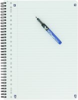 Collegeblok Oxford School A4+ lijn 23gaats 160pag 80gr assorti 3 stuks-2