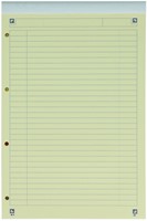 Cursusblok Oxford Orange Notepad A4+ lijn 4-gaats 160pag 80gr oranje-3