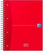 Collegeblok Oxford Office Essential Europeanbook A4+ 4gaats 120pag ass-1