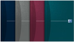 Notitieboek Oxford Office Essentials A5 96vel lijn assorti