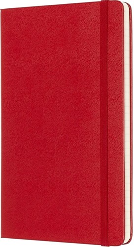 Notitieboek Moleskine large 130x210mm lijn hard cover  rood-2
