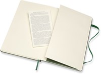 Notitieboek Moleskine large 130x210mm blanco hard cover myrtle green-1
