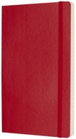 Notitieboek Moleskine large 130x210mm lijn soft cover scarlet red-2