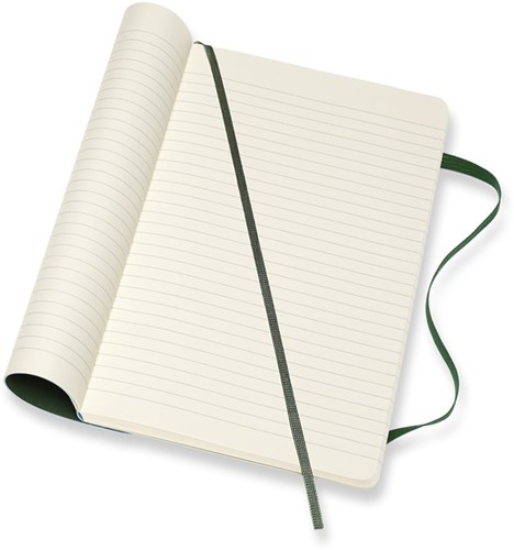 Notitieboek Moleskine large 130x210mm lijn soft cover myrtle green-2