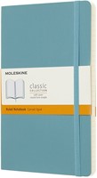 Notitieboek Moleskine large 130x210mm lijn soft cover reef blue
