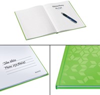 Notitieboek Leitz WOW A5 160blz 90gr lijn groen-7