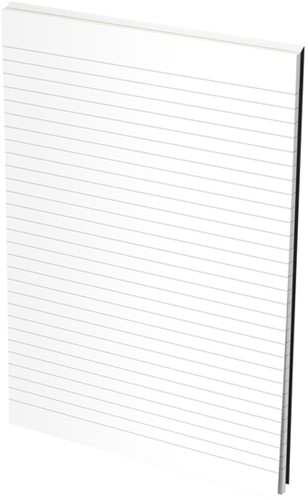Schrijfblok Oxford Office Smart A4 lijn 50 vel 80-90gr zwart-2