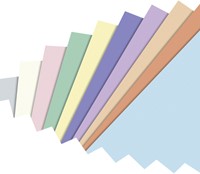 Fotokarton Folia 300gr A4 50vel pastelkleuren-2