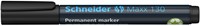 Permanent marker Schneider Maxx 130 rond 1-3mm zwart-2