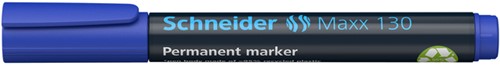 Permanent marker Schneider Maxx 130 rond 1-3mm blauw-2