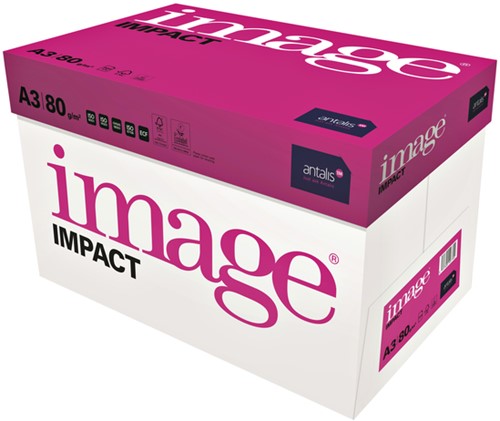 Kopieerpapier Image Impact A3 80gr wit 500 vel-2