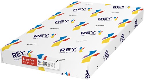 Kopieerpapier Rey Superior A3 80gr wit 500 vel