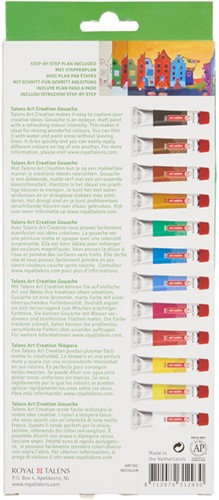 Gouache Talens Art Creation set à 12 kleuren-3