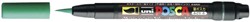 Paintmarker Uni POSCA PCF350 Brush 1-10mm donkergroen