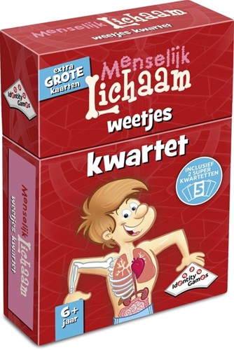 Menselijk lichaam weetjes kwartet