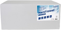 Handdoek Cleaninq z-vouw 2-laags 240x210mm 20x160vel wit