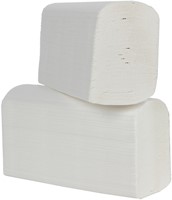 Handdoek Cleaninq i-vouw 2-laags 206x240mm 25x150vel wit-3