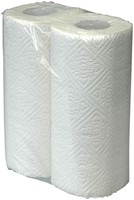 Keukenrol Cleaninq 2-laags 50 vel wit-2