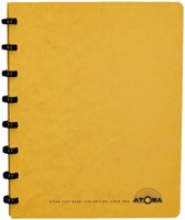 Schrift Atoma A4 ruit 4x8mm 144blz 90gr karton assorti-1