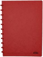 Schrift Atoma A4 ruit 5x5mm 144blz 90gr karton assorti-1