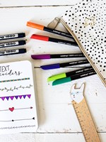 Fineliner edding 1200 fijn pastel assorti-3