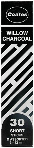 Houtskool Coates assorti doos à 30 stuks