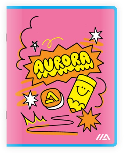 Schrift Aurora A5 lijn 200 pagina's 60gr-3