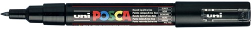 Paintmarker Uni POSCA PC1MC extra fijn zwart