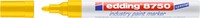 Paintmarker edding 8750 industrie 2-4mm geel