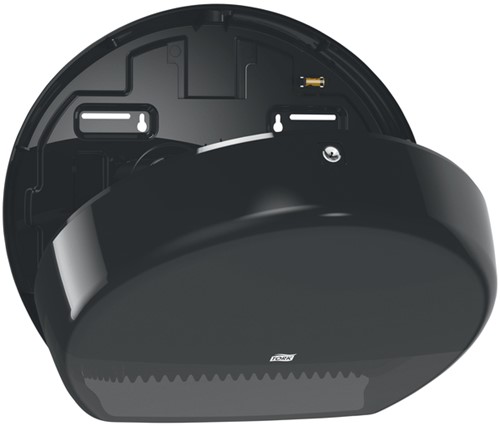 Toiletpapierdispenser Tork T1 Elevation jumbo zwart 554008-3