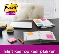 Memoblok Post-it 654 Super Sticky 76x76mm 21+3 gratis assorti-3