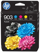 Inktcartridge HP 6ZC73AE 903 zwart + 3 kleuren