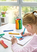 Kleurstiften Faber-Castell Connector assorti cadeauset à 80 stuks-3