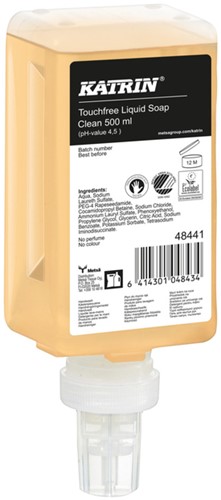Handzeep Katrin Pure Neutral vloeibaar touchfree 500ml 48441