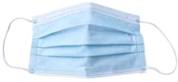 Mondkapje 3-Laags blauw