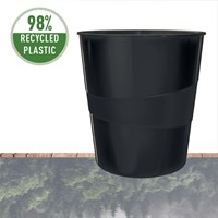 Papierbak Leitz Recycle 15 liter zwart-5