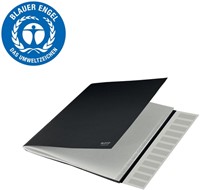 Sorteermap Leitz Recycle 12 tabs karton zwart-2