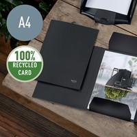 Dossiermap Leitz Recycle A4 3-kleps karton zwart-4