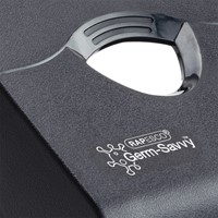 Perforator Rapesco Germ-Savvy Heavy Duty HD865-P antibacterieel 2-gaats zwart-1