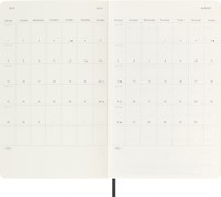 Agenda 2024 Moleskine 12M Planner Weekly 7dag/1pagina large 130x210mm soft cover black-2