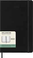 Agenda 2024 Moleskine 12M Planner Weekly 7dag/2pagina's large 130x210mm hard cover black-2