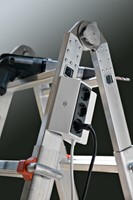 Stekkerdoos Brennenstuhl bureau klembaar 3 voudig 3 meter grijs/wit-3