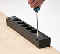 Stekkerdoos Brennenstuhl wifi Connect 3 voudig 1.5 meter zwart/wit-2