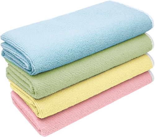 Microvezeldoek Greenspeed Re-belle 40x40cm blauw 5 stuks-2