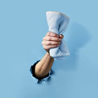 Microvezeldoek Greenspeed Re-belle 40x40cm blauw 5 stuks-3