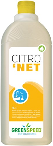 Afwasmiddel Greenspeed Citronet 1liter