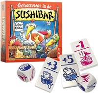 Dobbelspel Geharrewar in de Sushibar-2