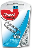 Paperclip Maped Office 25mm 100 stuks zilver