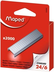 Nietjes Maped 24/6 verzinkt 2000st