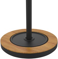 Kapstok Unilux Bora staand bamboe zwart-2